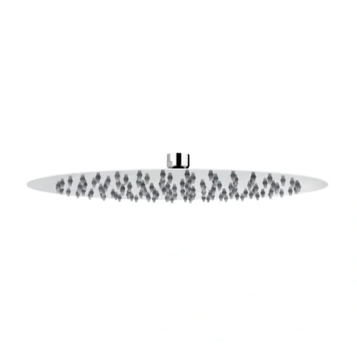 Abode Storm Slimline Circular Showerhead – Stainless Steel
