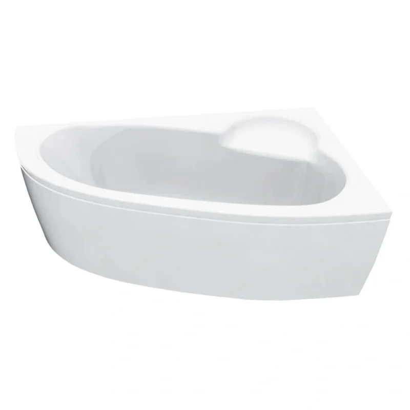 1500mm Offset Corner Bath Panel – White