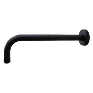 Vema Timea Black 300mm Shower Arm – Matt Black