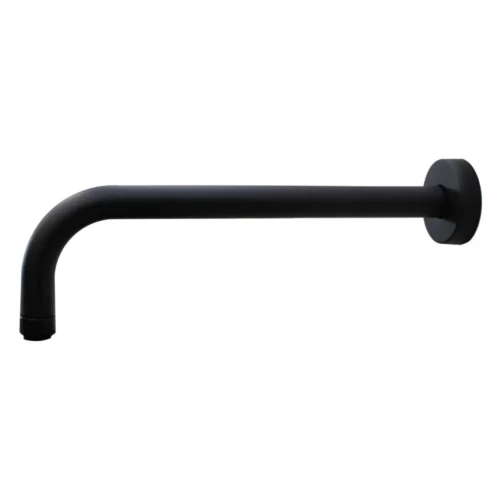 Vema Timea Black 300mm Shower Arm – Matt Black