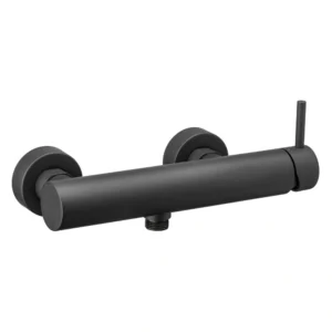 Vema Maira Black Wall Mounted Single Outlet Shower Mixer