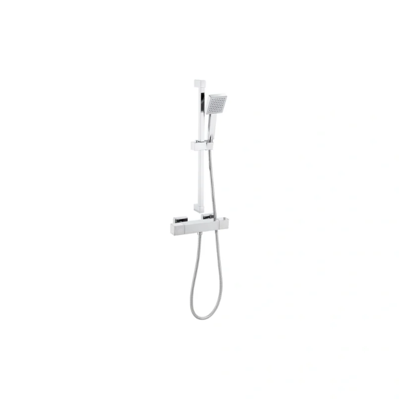 Blakely Cool‑Touch Thermostatic Bar Mixer Shower – Chrome
