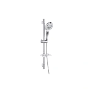 Aurora Round Push Button Shower Kit