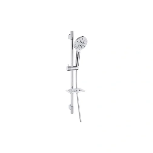 Aurora Round Push Button Shower Kit