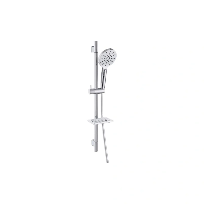 Aurora Round Push Button Shower Kit
