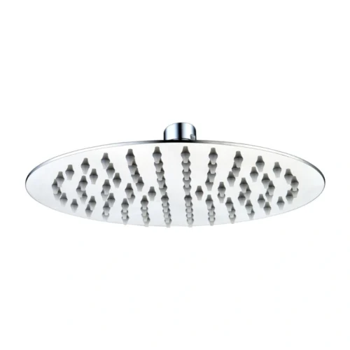 Aurora 200mm Round Ultraslim Showerhead – Chrome