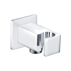Handset Wall Bracket w/Wall Outlet - Square