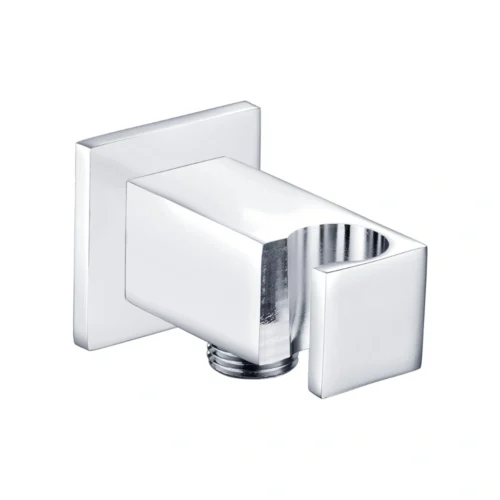 Handset Wall Bracket w/Wall Outlet - Square