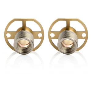 Exposed Shower Valve Fast Fitting Backplate Kit (Pair) – Solid Brass