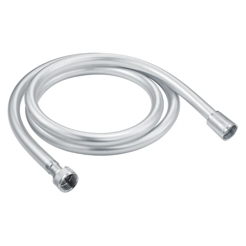 1.5m Easy‑Clean PVC Shower Hose – Chrome