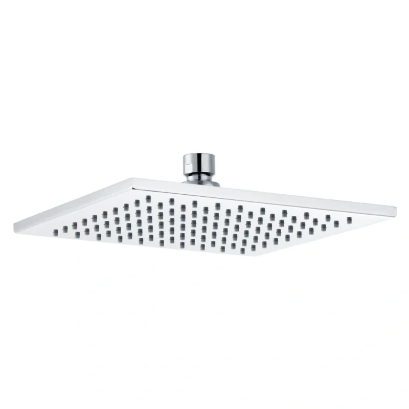 Cosmic 200mm Square Showerhead – Polished Chrome