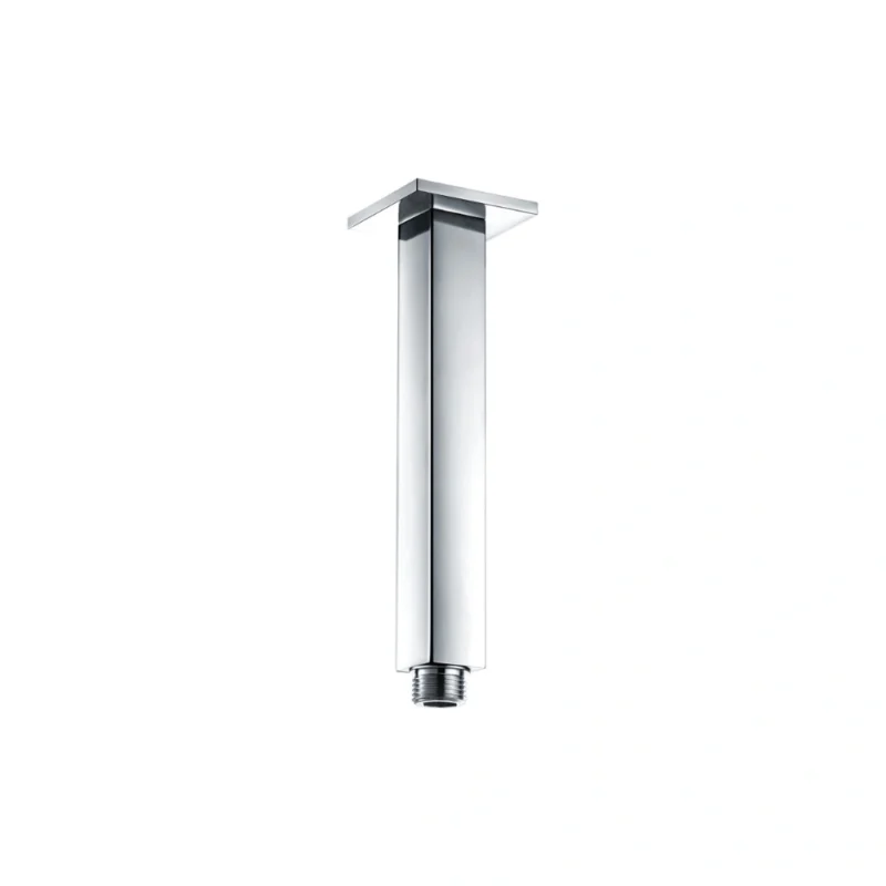 Cosmic 180mm Square Ceiling Arm – Polished Chrome