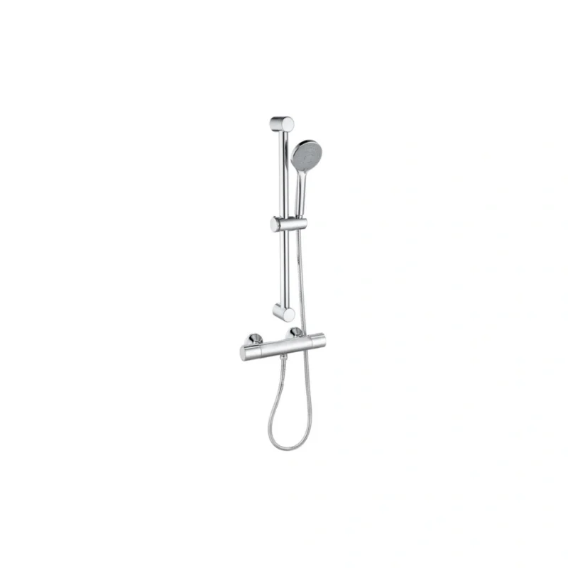 Carter Cool‑Touch Thermostatic Bar Mixer Shower – Chrome