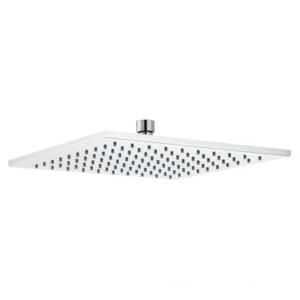 Full Basin (3) Cosmic 250mm Square Slimline Showerhead – Chrome