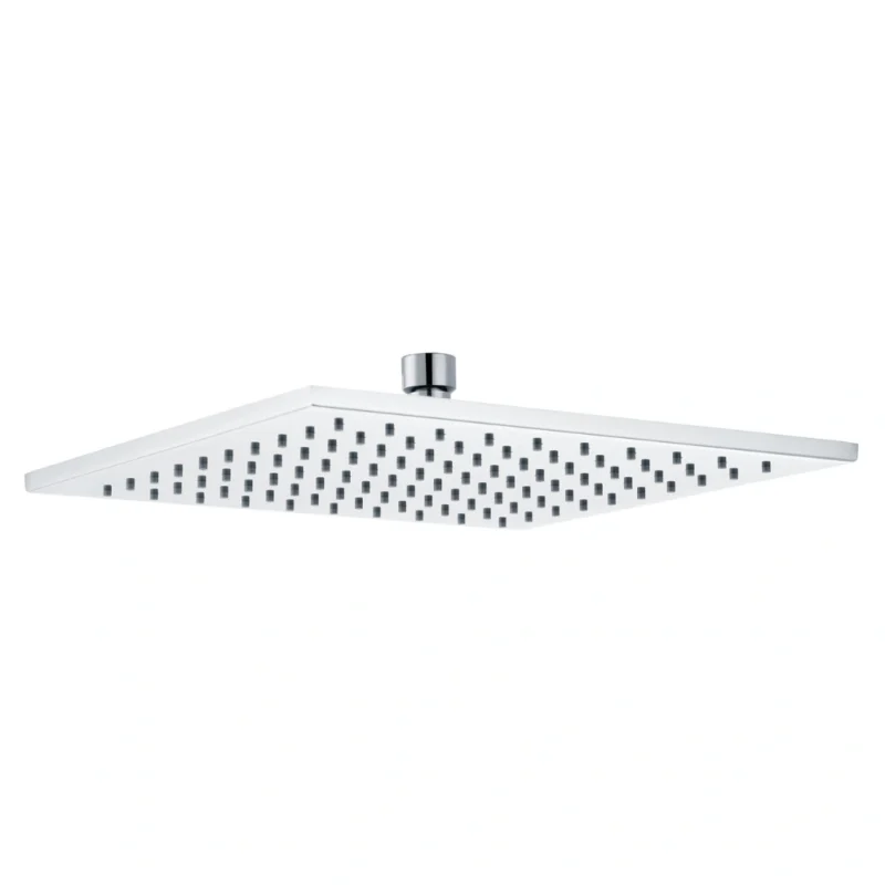 Full Basin (3) Cosmic 250mm Square Slimline Showerhead – Chrome