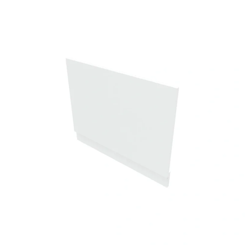 700mm Waterproof Bath End Panel – White