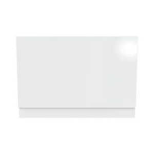 800mm Waterproof Bath End Panel – White