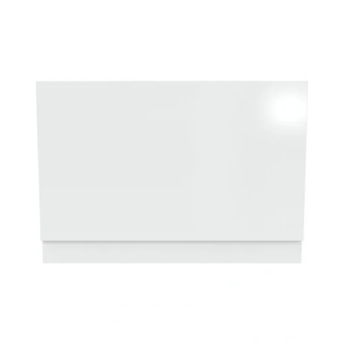 800mm Waterproof Bath End Panel – White