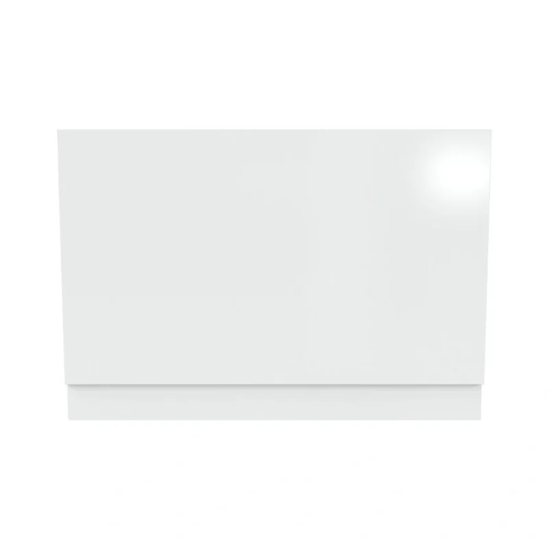 800mm Waterproof Bath End Panel – White