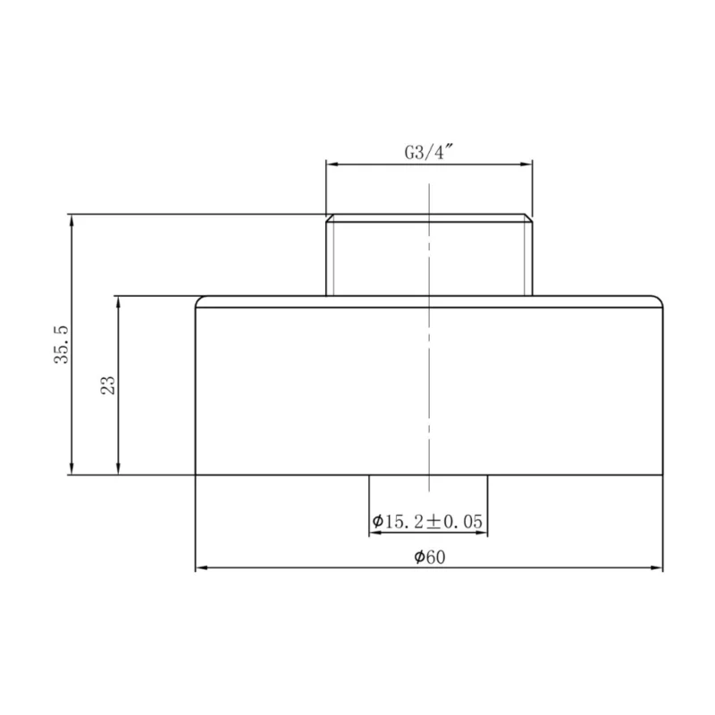 Round Exposed Shower Valve Fast Fitting Kit (Pair) – Chrome