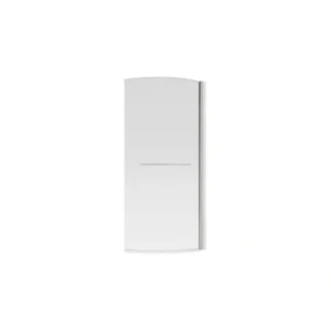 760x1500mm P Shape Bath Screen (6mm) - Chrome