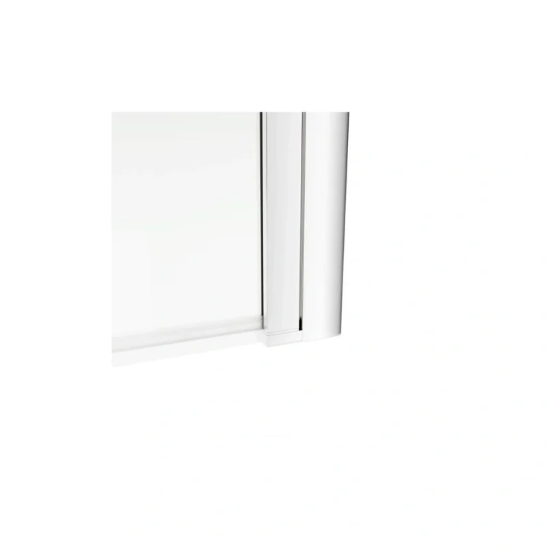 800x1500mm Single Straight Bath Screen (6mm) - Chrome