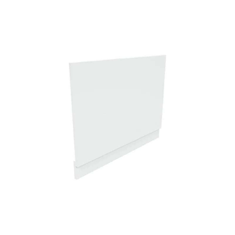 700mm Waterproof Bath End Panel – White