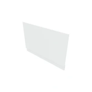800mm Waterproof Bath End Panel – White