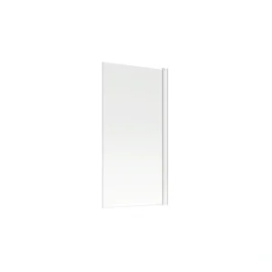800x1500mm Single Straight Bath Screen (6mm) - Chrome