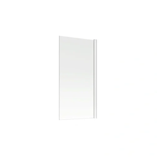 800x1500mm Single Straight Bath Screen (6mm) - Chrome