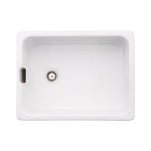 Copy of Full Basin Abode New Belfast 1 Bowl Undermount Fireclay Sink – White