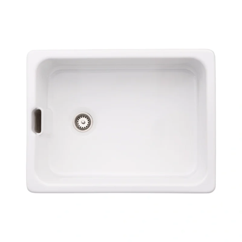Copy of Full Basin Abode New Belfast 1 Bowl Undermount Fireclay Sink – White